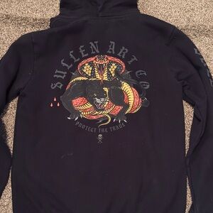 Sullen Art Collective Black Sweater